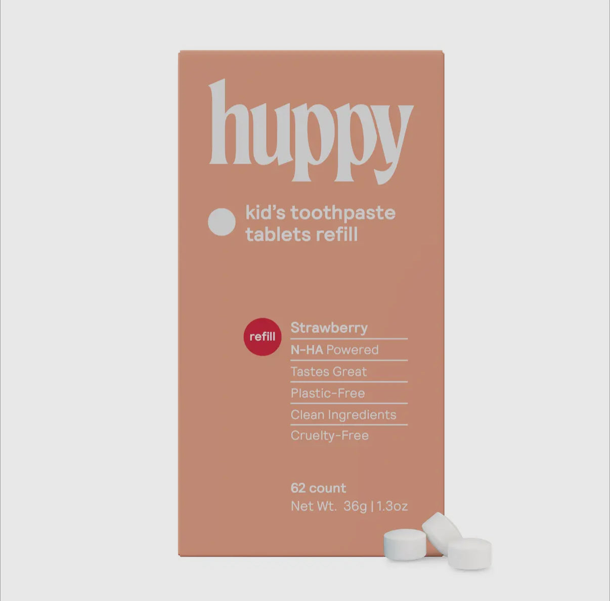 Toothpaste Tablets - Compostable Refill Pouch in Box