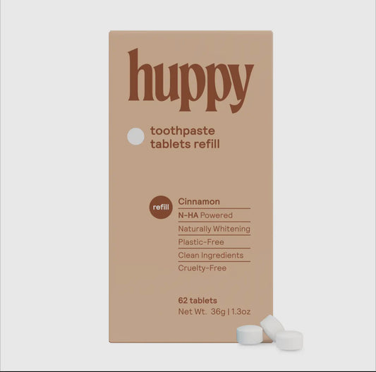 Toothpaste Tablets - Compostable Refill Pouch in Box