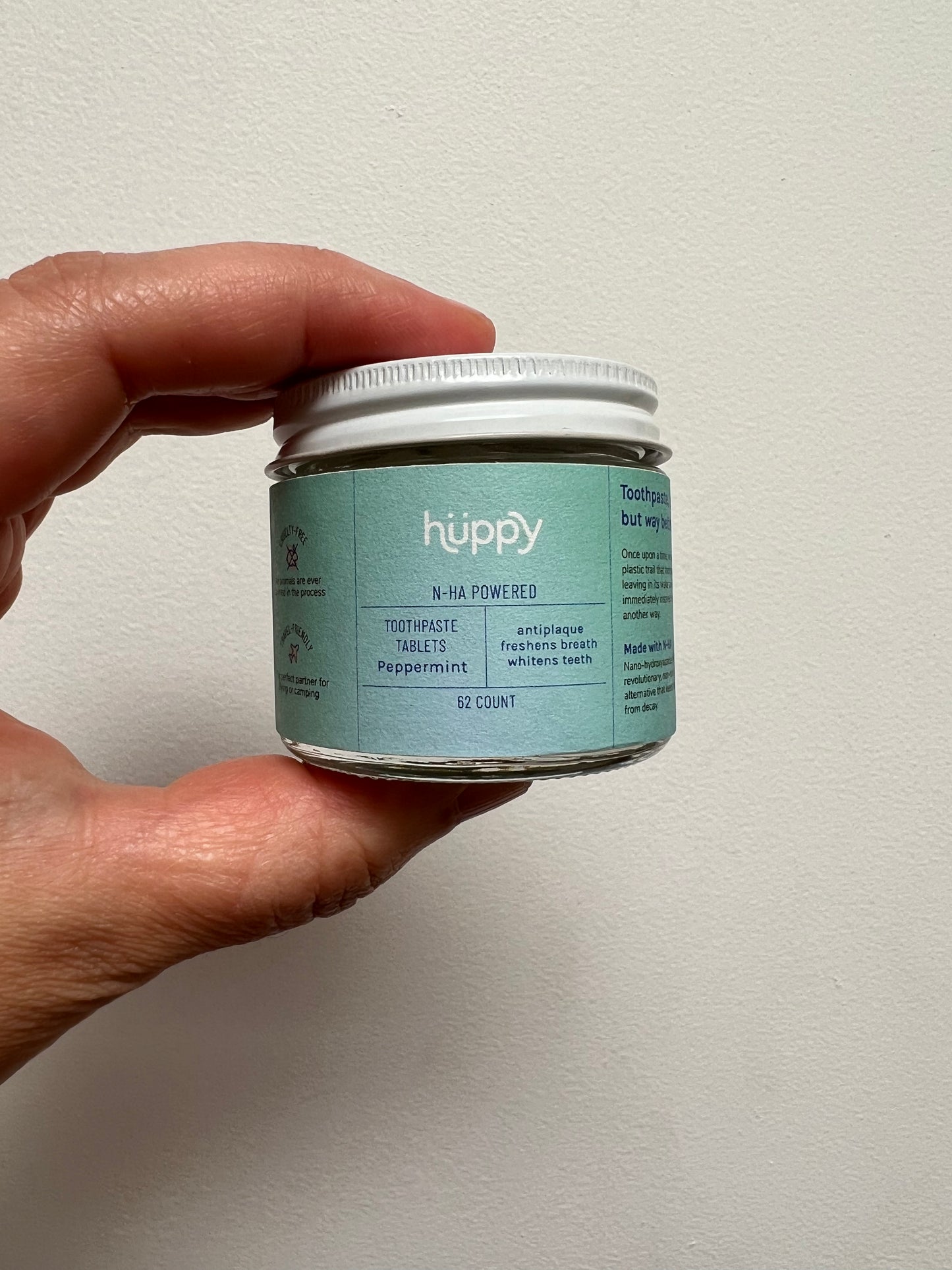 Toothpaste Tablets - Refillable Container