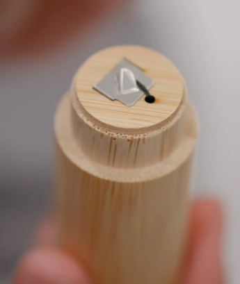 Charcoal Dental Floss in Bamboo Case