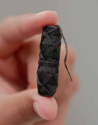 Charcoal Dental Floss in Bamboo Case