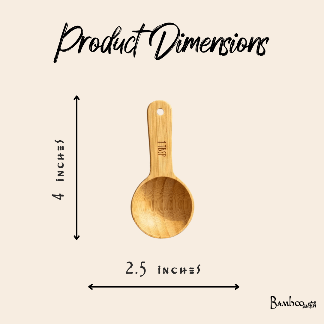 Bamboo 1 TBSP Measuring Spoon | NEW!!