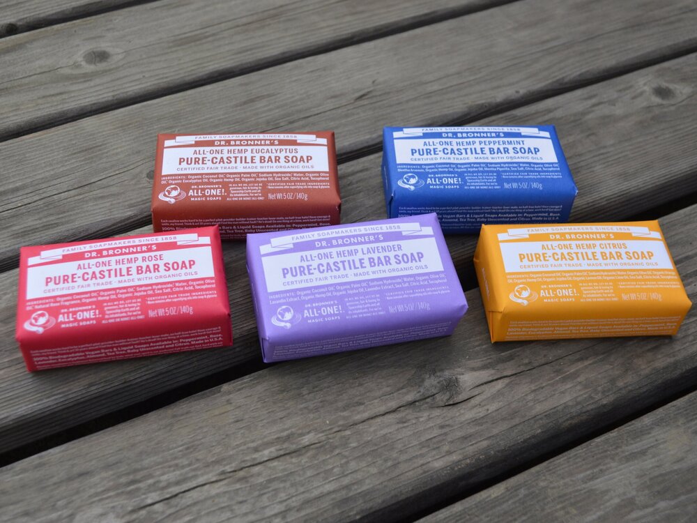Dr. Bronners Castile Bar Soap