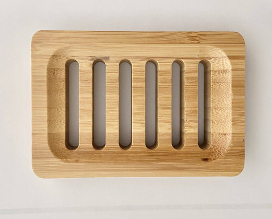 Bamboo Soap Dish - Large Rectangular