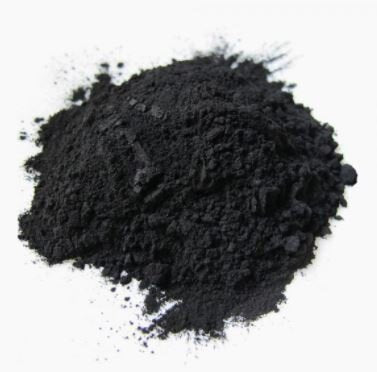 Activated Charcoal Powder, a fine black powder substance 