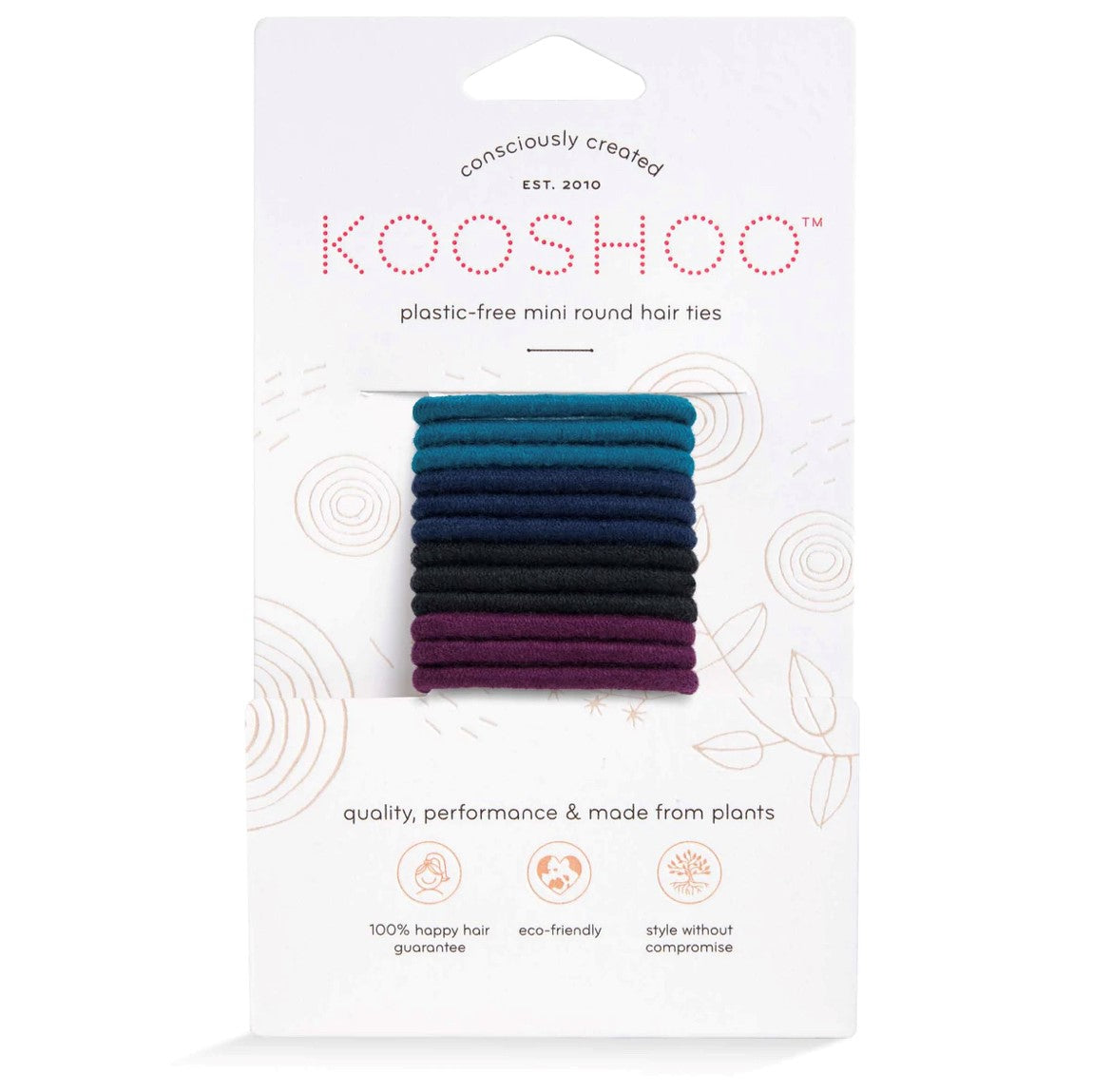 Plastic-Free Round Hair Ties