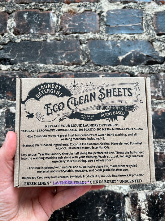 Eco Clean Laundry Sheets