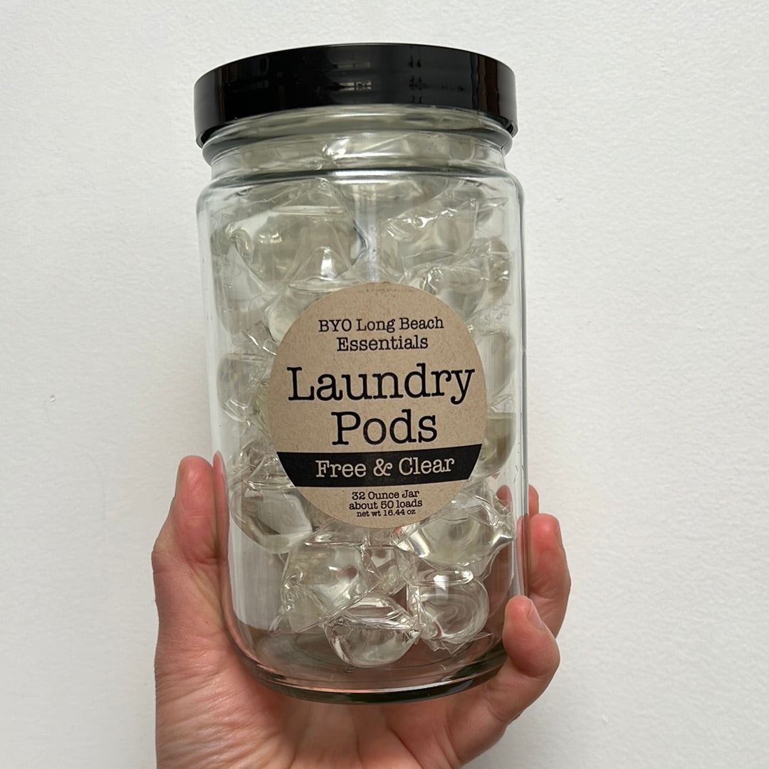Laundry Detergent Pods, Free & Clear | Packaged