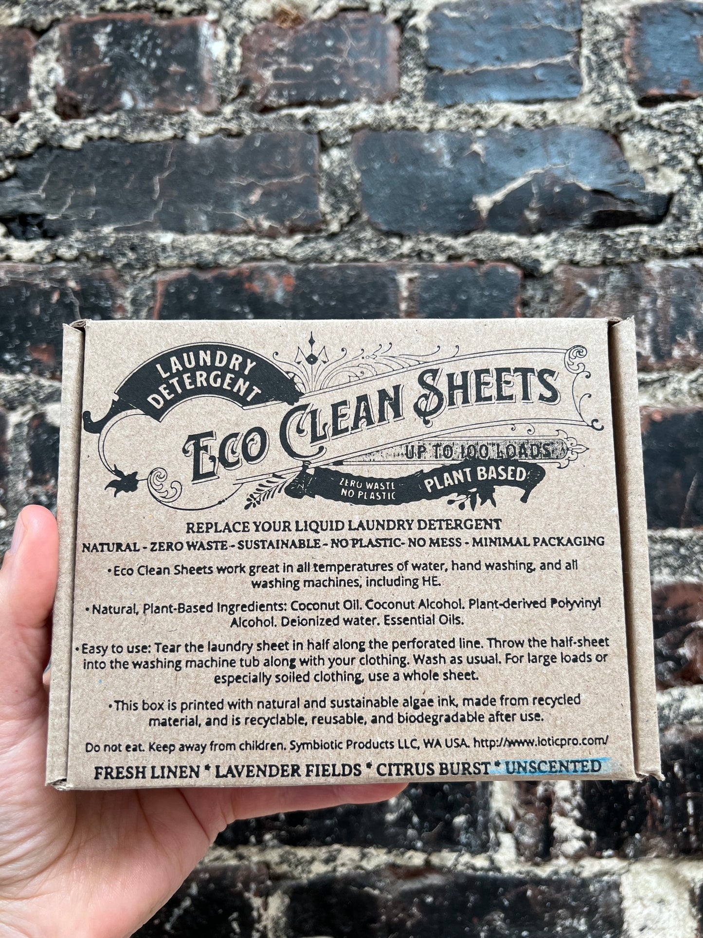 Eco Clean Laundry Sheets