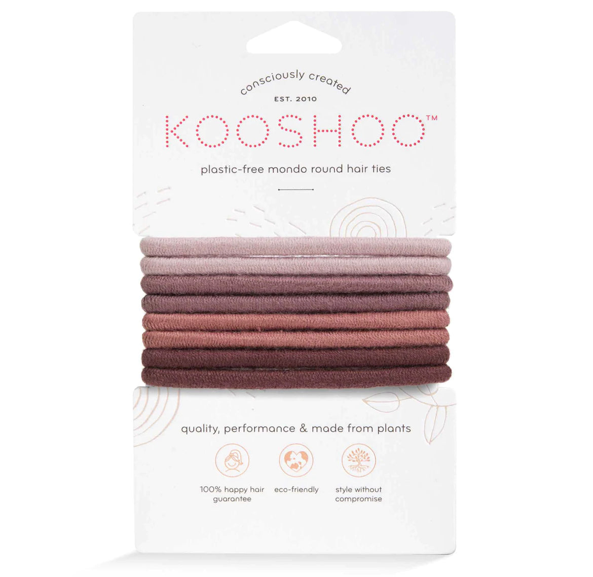 Plastic-Free Round Hair Ties