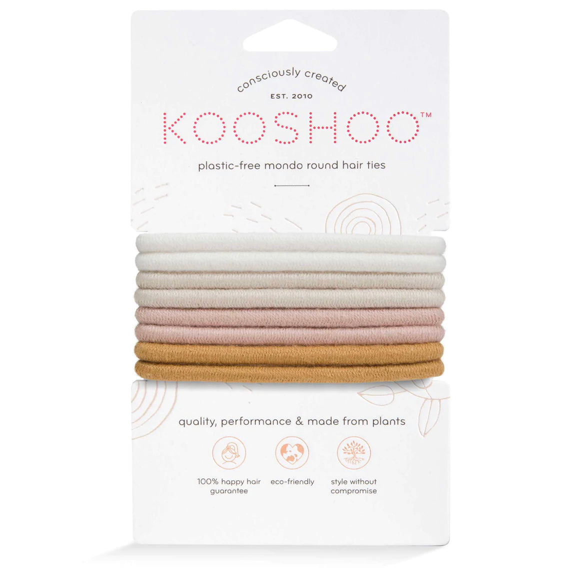 Plastic-Free Round Hair Ties