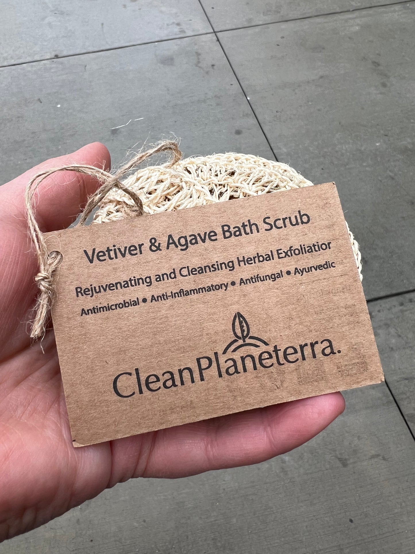 Vetiver & Agave Bath Scrub