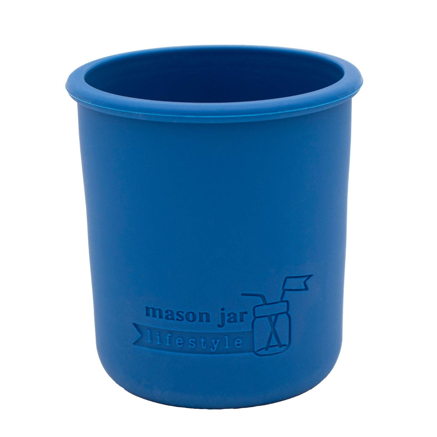 Silicone Sleeve for Regular Mouth Half Pint 8oz Mason Jars