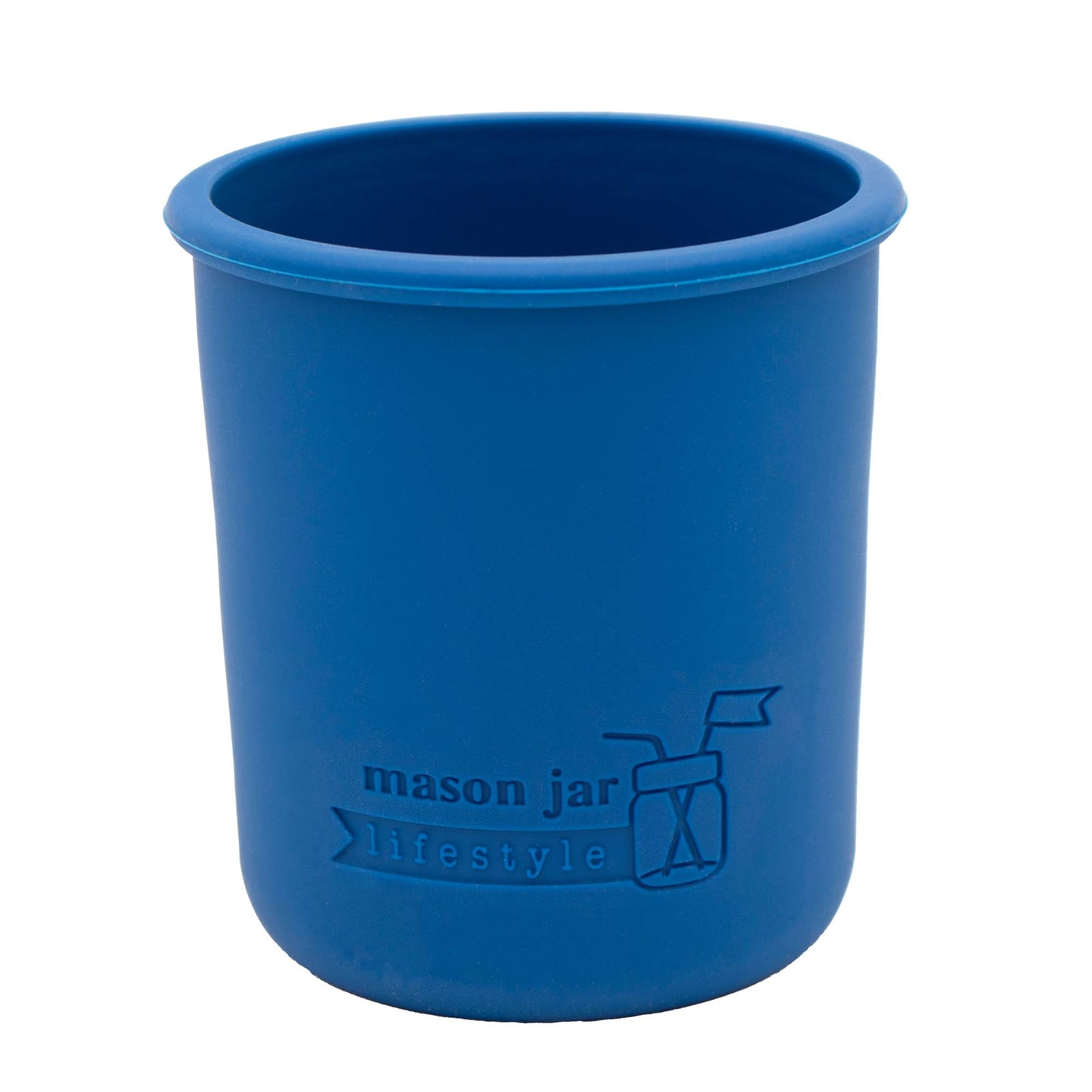 Silicone Sleeve for Regular Mouth Half Pint 8oz Mason Jars