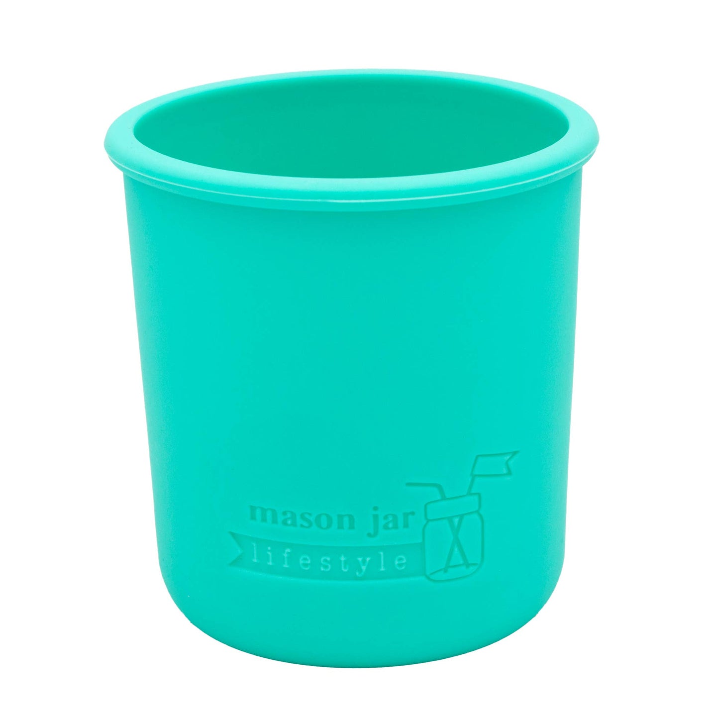 Silicone Sleeve for Regular Mouth Half Pint 8oz Mason Jars