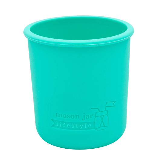 Silicone Sleeve for Regular Mouth Half Pint 8oz Mason Jars