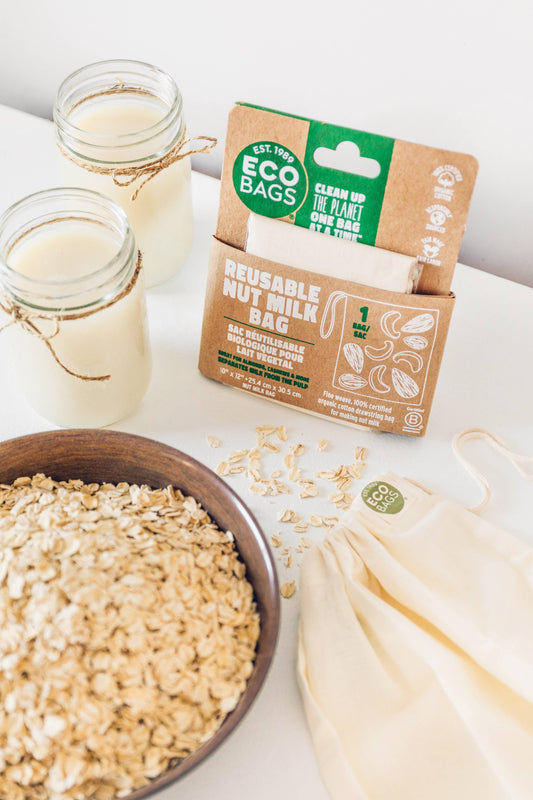 Packaged Organic Cotton Nut Milk Bag