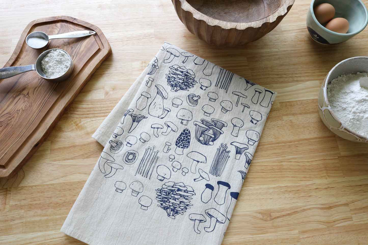 Mushroom Tea Towel