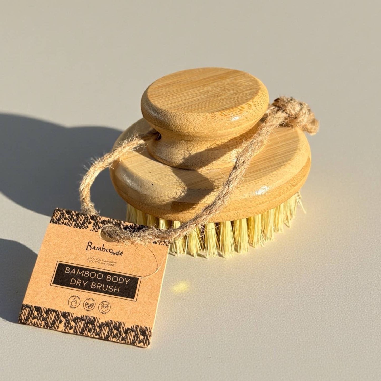 Bamboo Body Dry Brush | Faire Market Bestseller