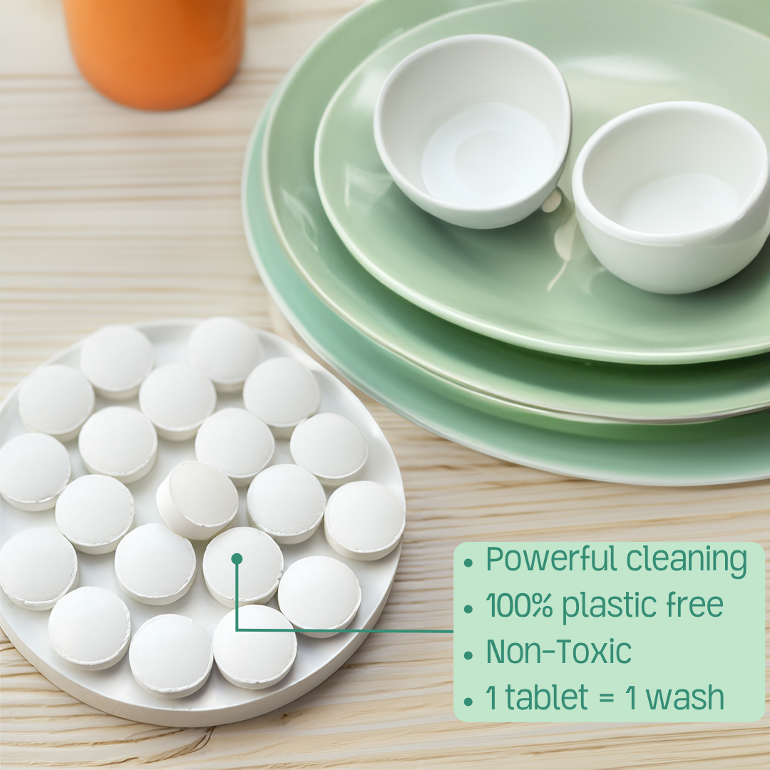Unscented, PVA Free Dish Washer Tabs -  Case of 550