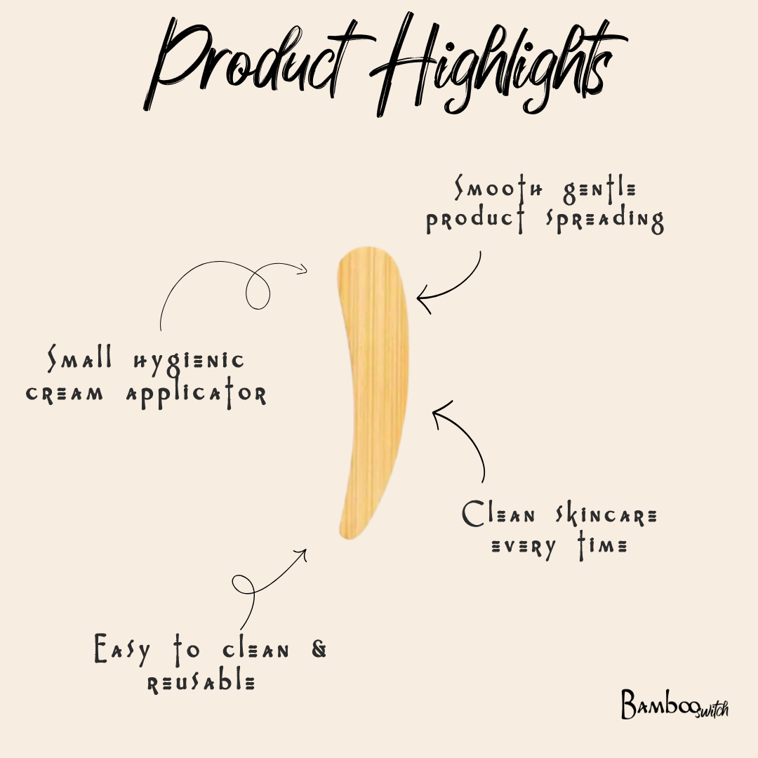 Bamboo Cream Applicator | Facial or Deodorant | Skincare