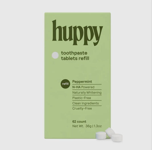 Toothpaste Tablets - Compostable Refill Pouch in Box