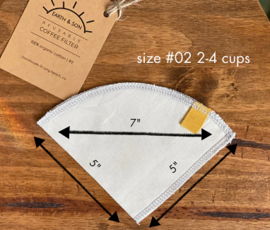 Reusable Coffee Filters by Earth & Son