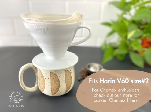 Reusable Coffee Filters by Earth & Son