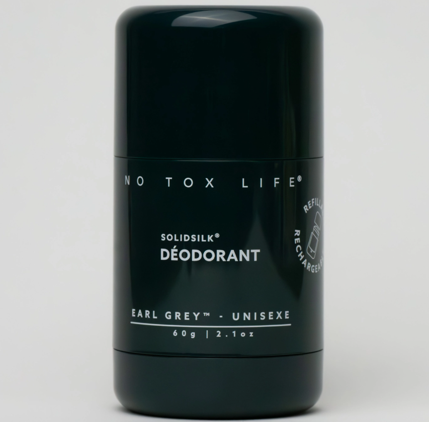 Solidsilk® Deodorant with Refillable Tube by No Tox Life