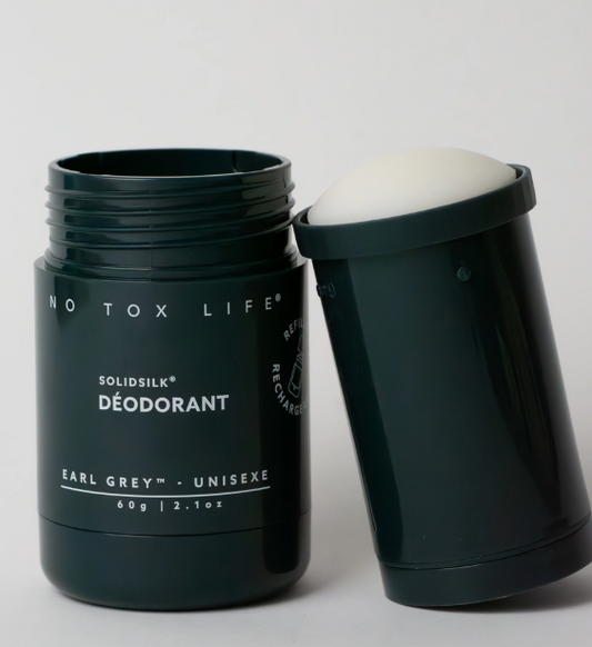 Solidsilk® Deodorant with Refillable Tube by No Tox Life