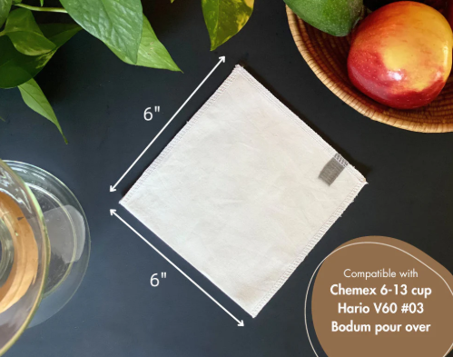 Reusable Coffee Filters by Earth & Son