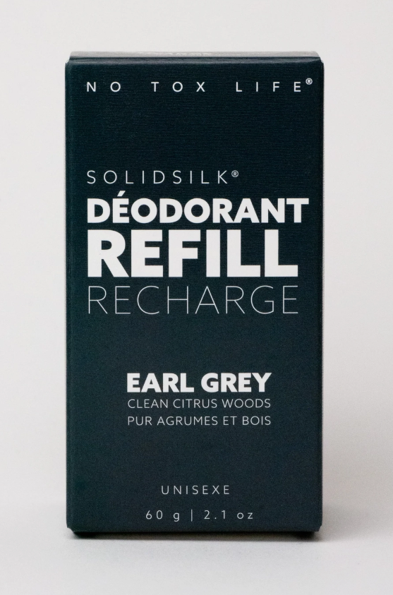 Solidsilk® Deodorant with Refillable Tube by No Tox Life