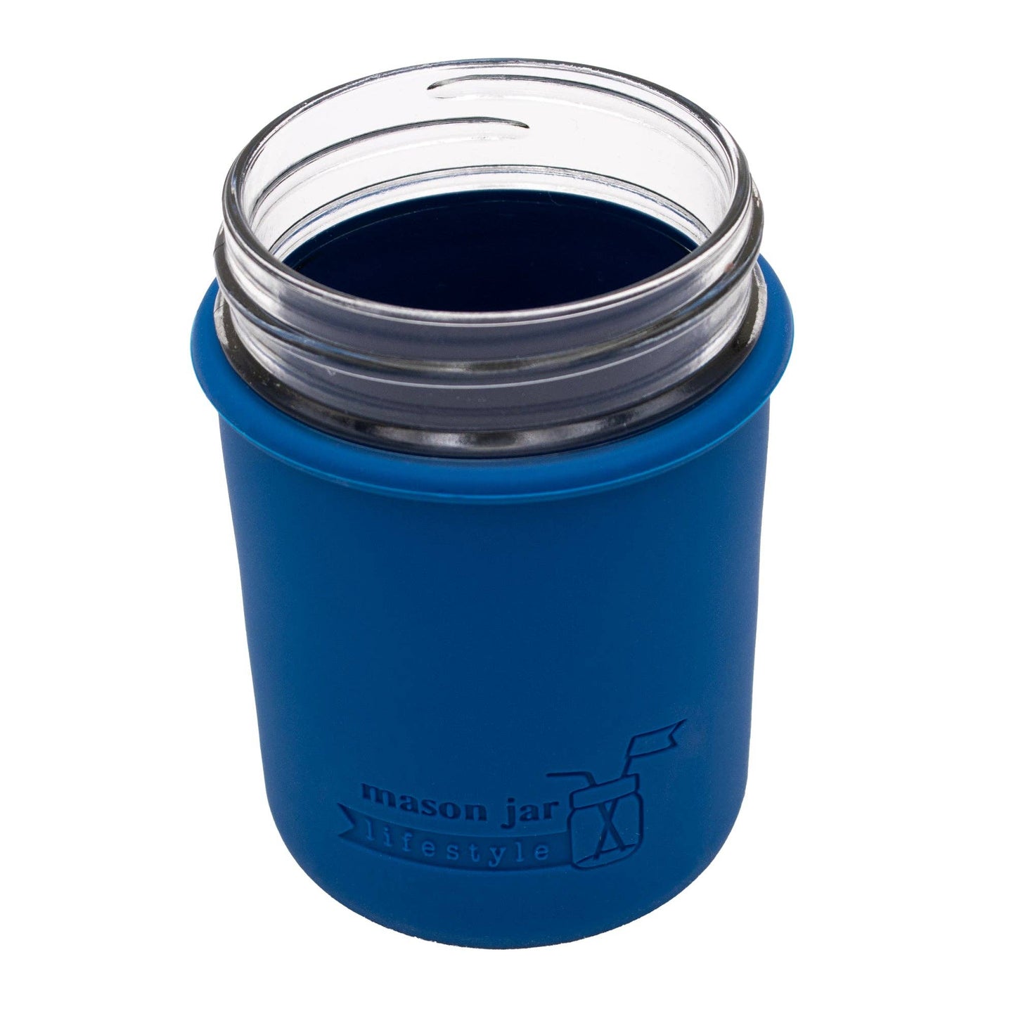 Silicone Sleeve for Regular Mouth Half Pint 8oz Mason Jars