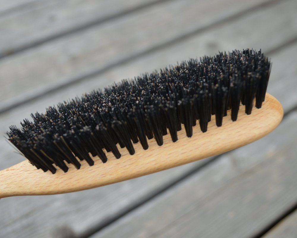 Hair Brush with Wild Boar Bristles