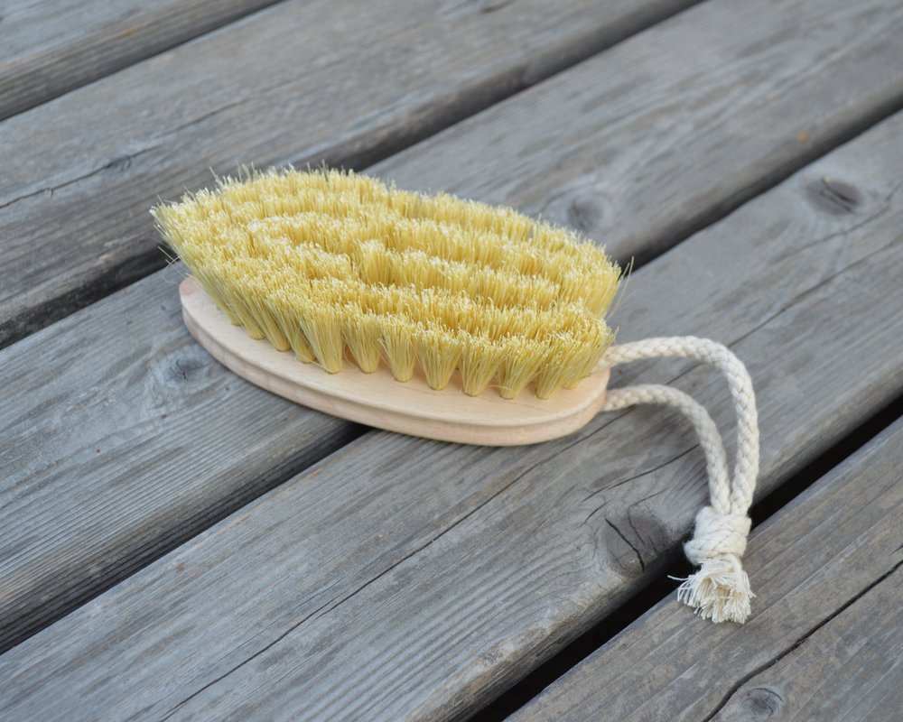 Dry Massage Brush with Rope