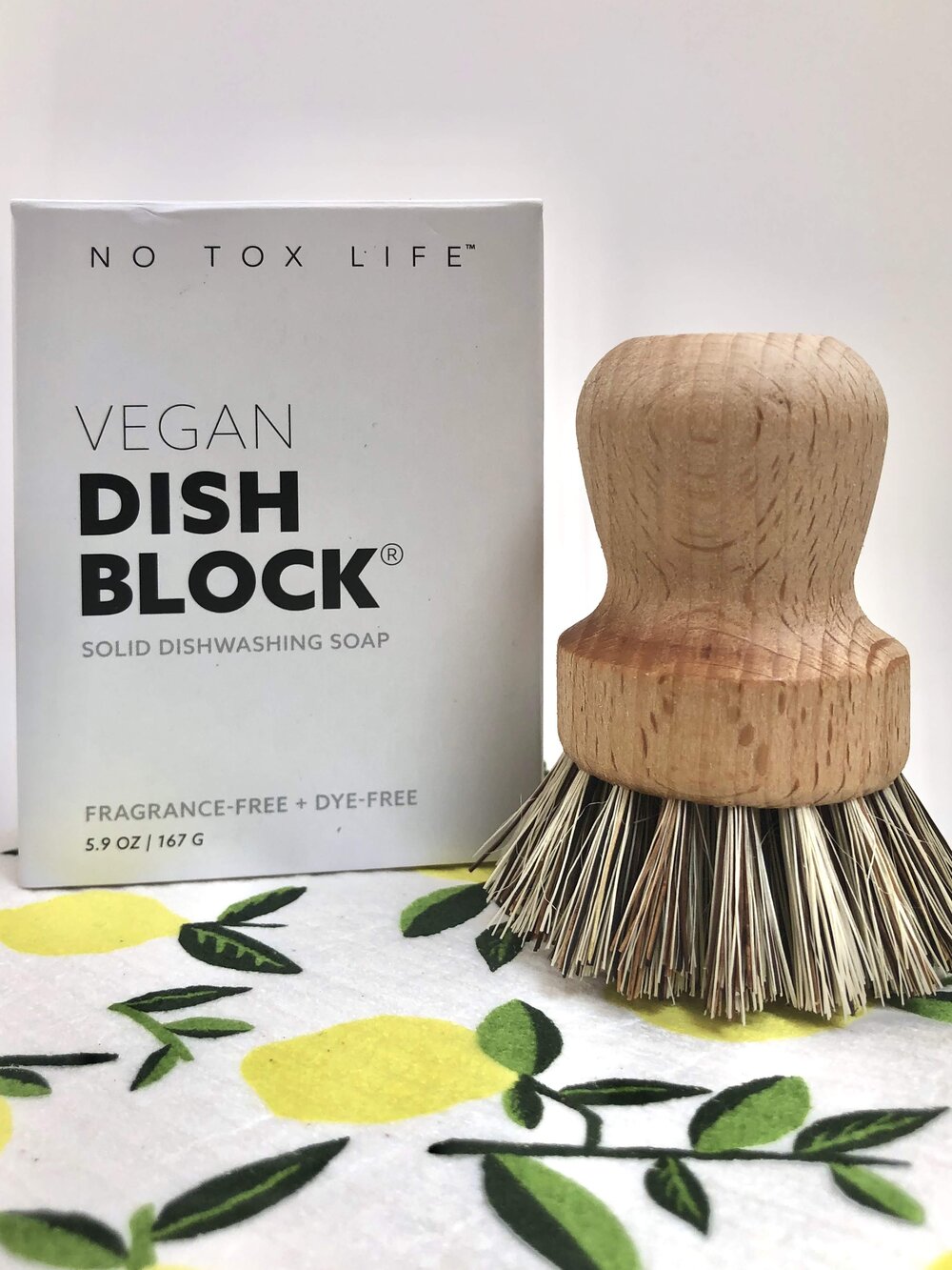 No Tox Life Dish Washing Block - Dish Soap Bar - No Tox Life