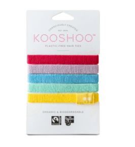 Plastic-Free Flat Hair Ties