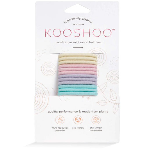 Plastic-Free Round Hair Ties