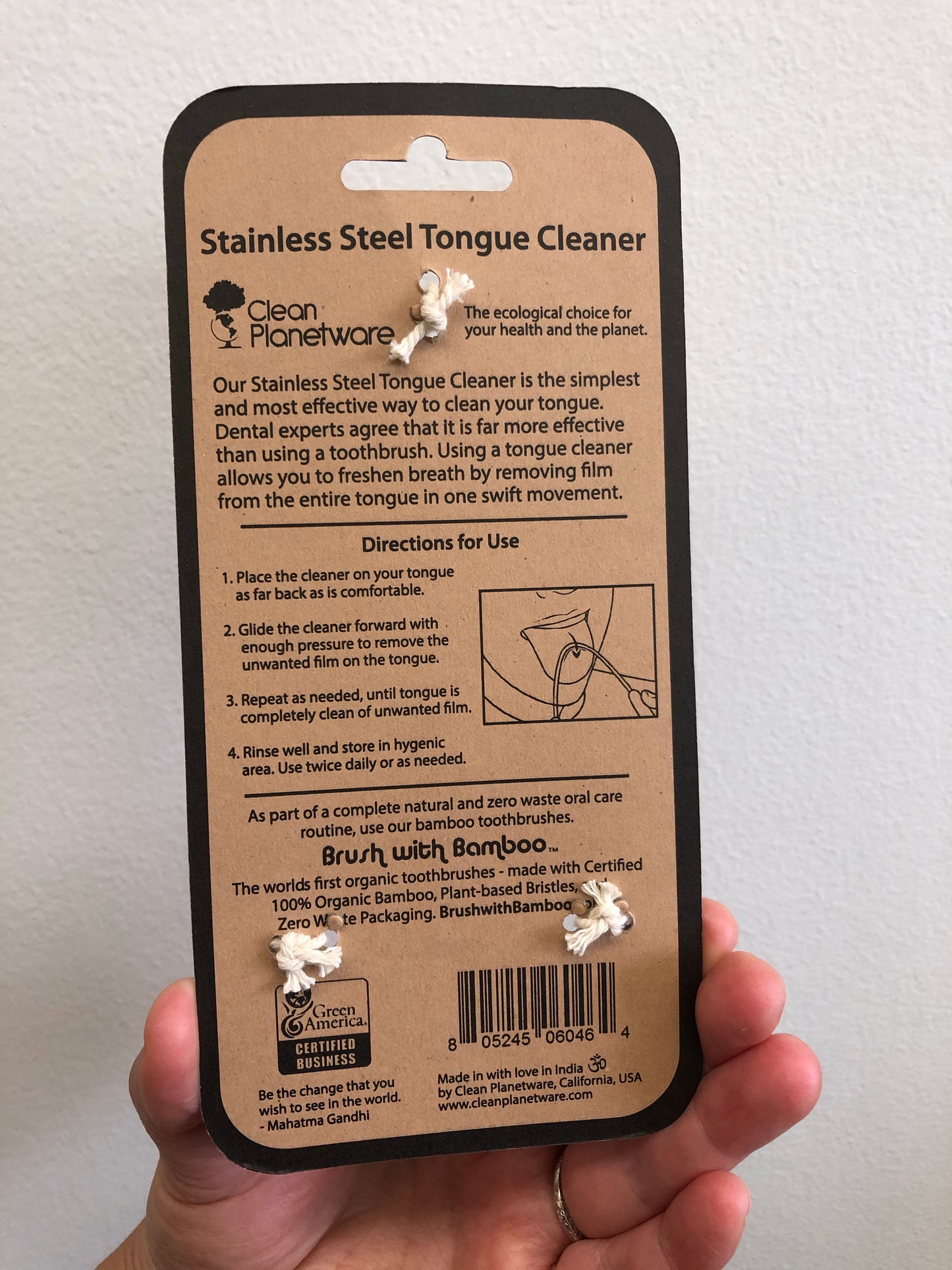 Stainless Steel Tongue Cleaner